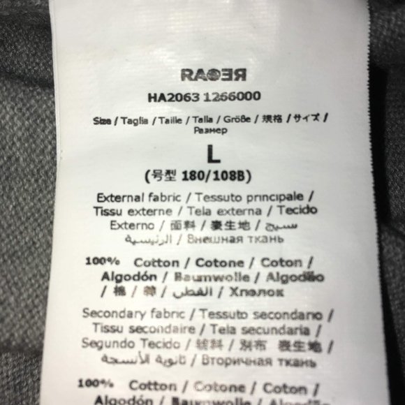 RA-RE Rag Recycle Italy Shirt Vest size L - Picture 5 of 5